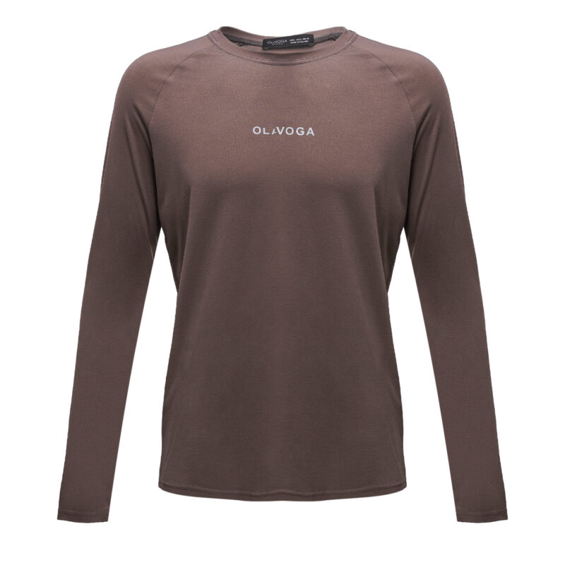 ZURI-cappucino Longsleeve męski ZURI 2026 Cappuccino