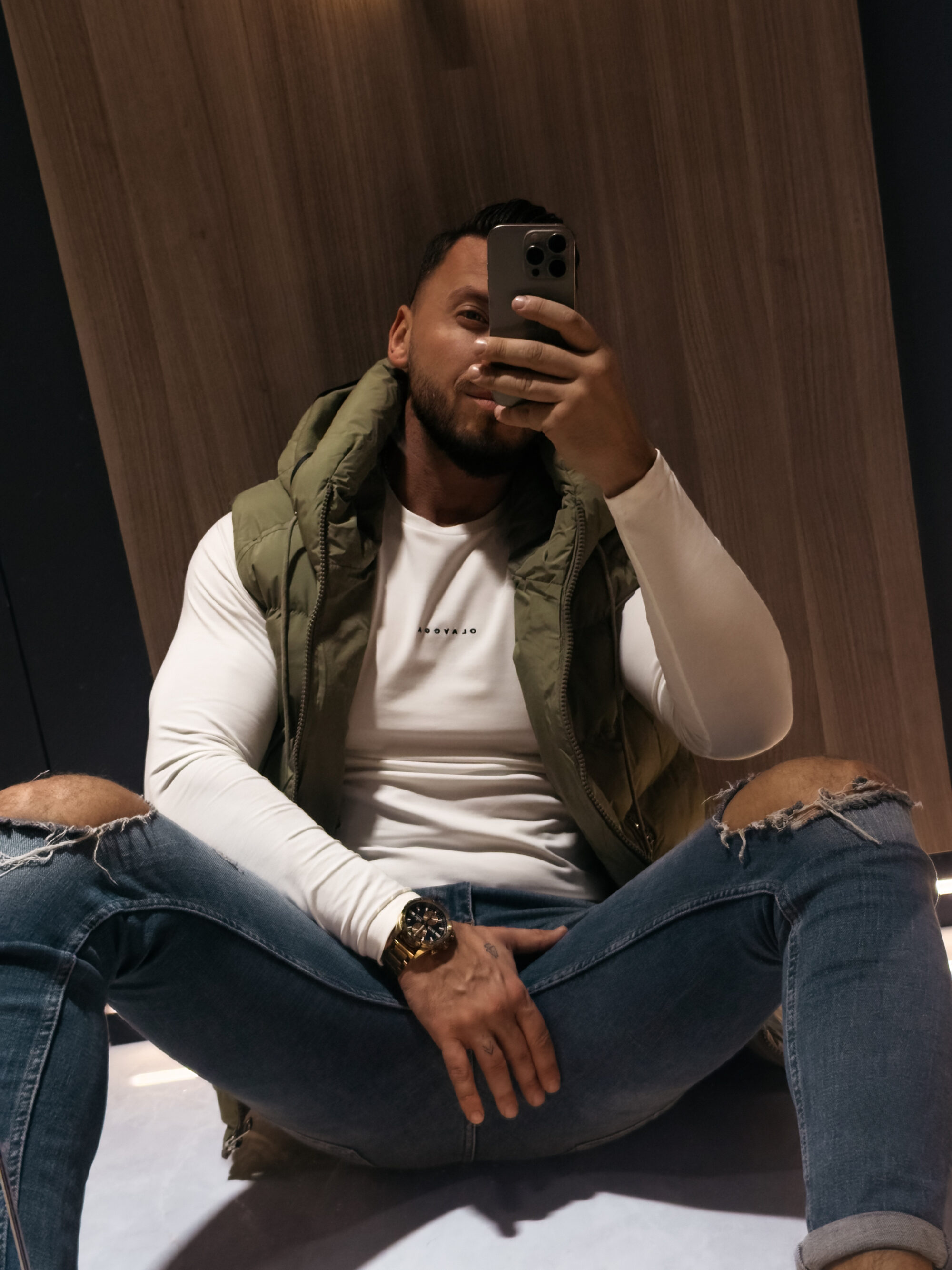 bezrękawnik TAER 572 Bezrękawnik męski TAER 2026 Khaki