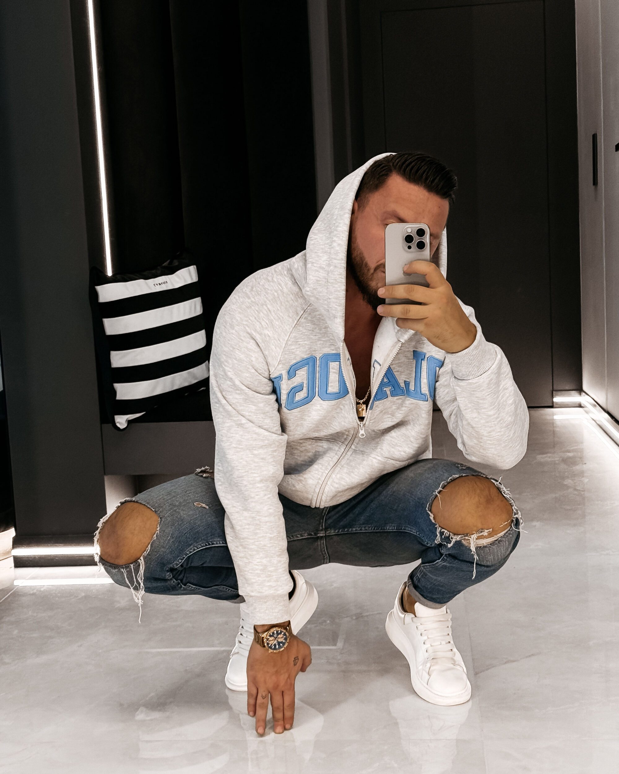 Bluza męska IRIS MEN 2026 Szara