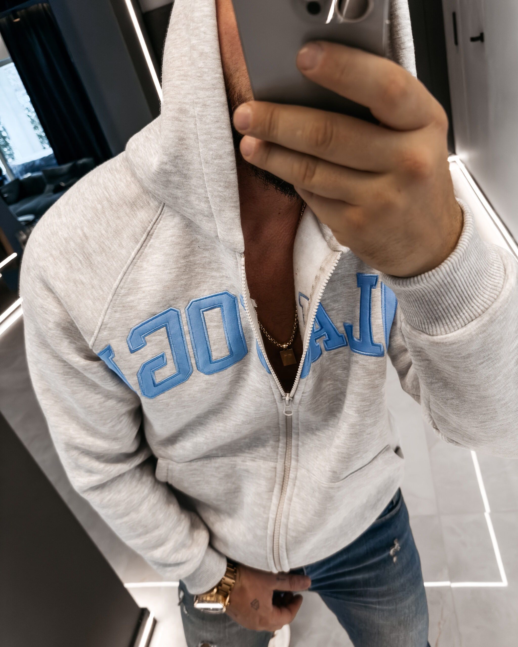 Bluza męska IRIS MEN 2026 Szara