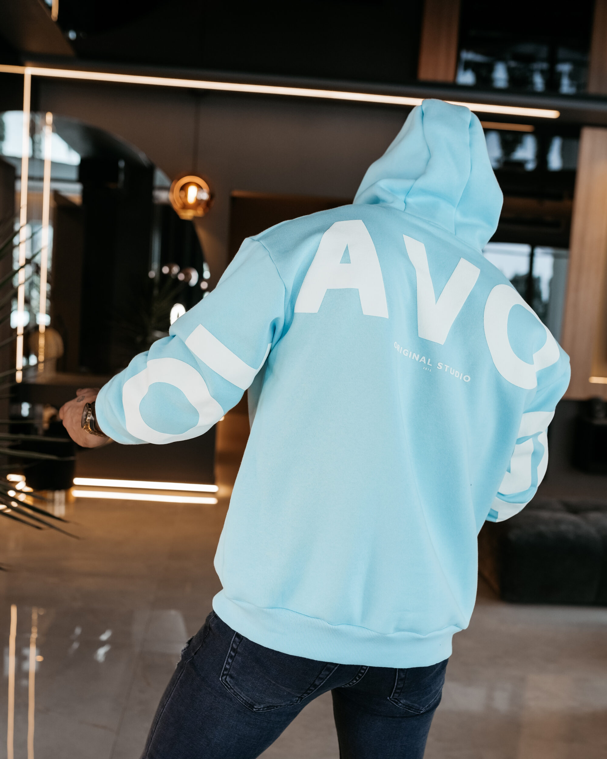 bluza VINTA MEN 199 Bluza męska VINTA MEN 2026 Sky blue