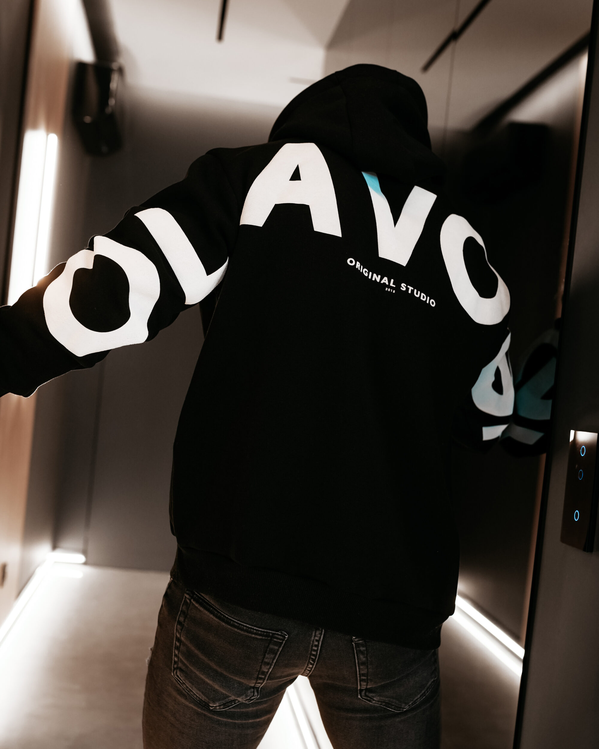 bluza VINTA MEN 201 Bluza męska VINTA MEN 2026 Czarna