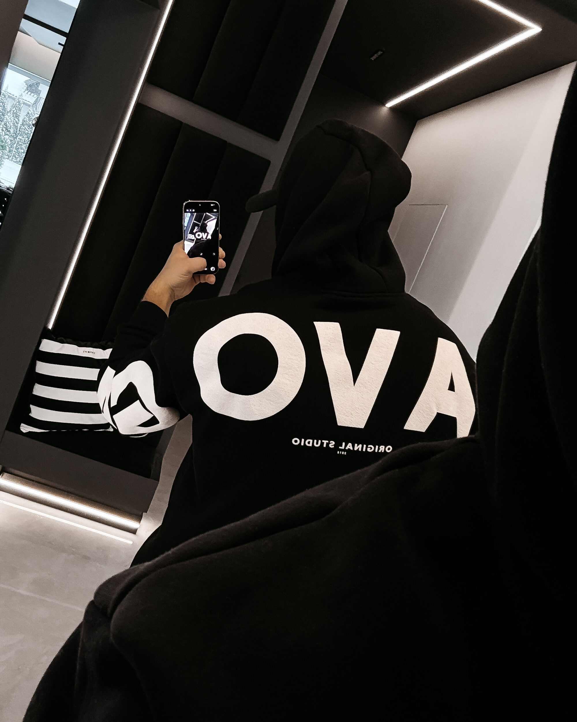 bluza VINTA MEN 203 Bluza męska VINTA MEN 2026 Czarna