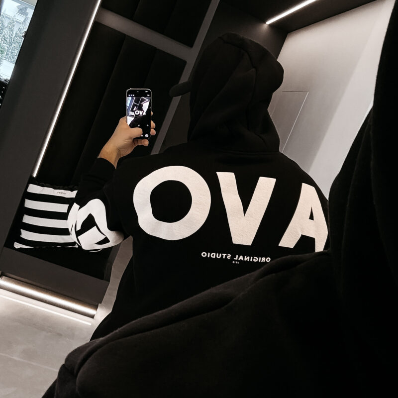 bluza VINTA MEN 203 Bluza męska VINTA MEN 2026 Czarna