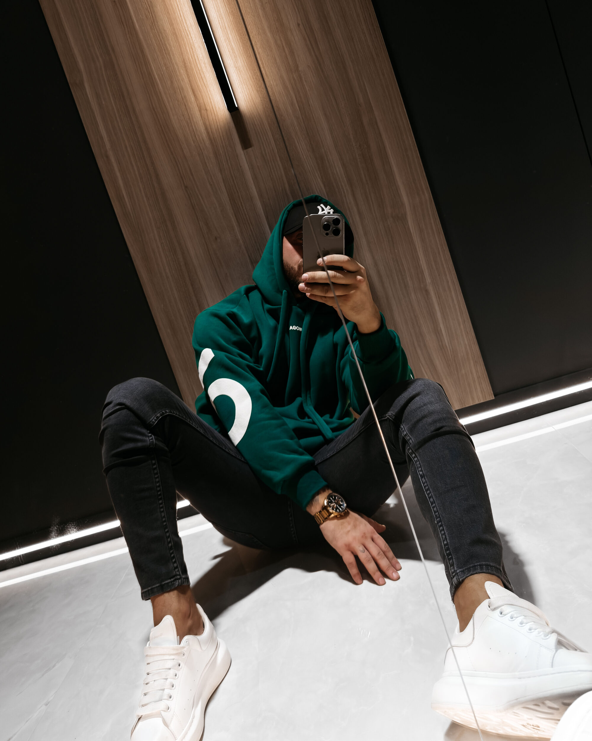 bluza VINTA MEN 206 Bluza męska VINTA MEN 2026 Zielona