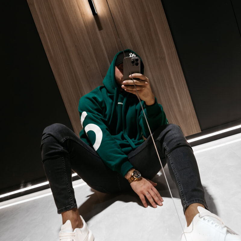 bluza VINTA MEN 206 Bluza męska VINTA MEN 2026 Zielona