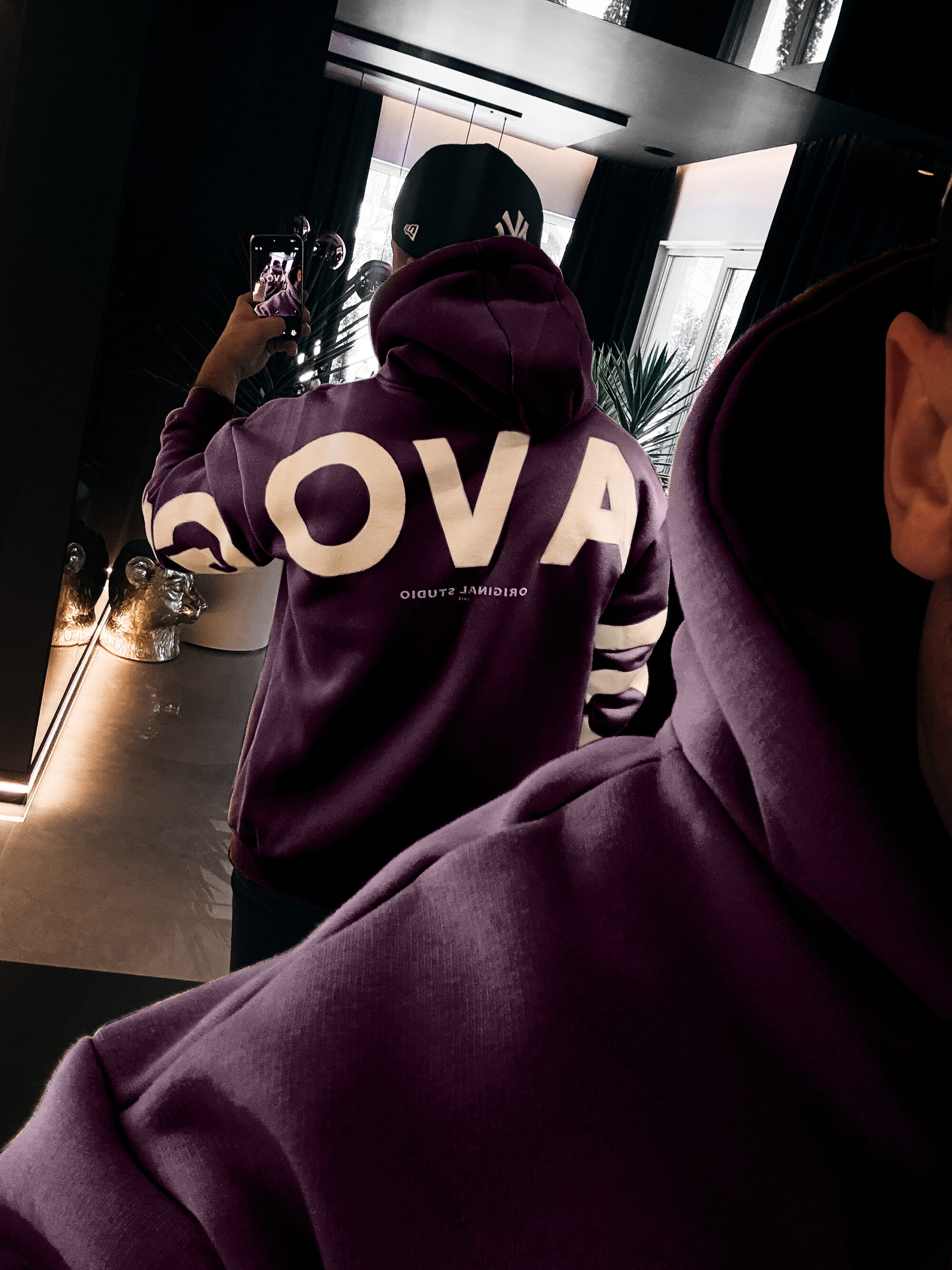 bluza VINTA MEN 230 Bluza męska VINTA MEN 2026 Śliwkowa