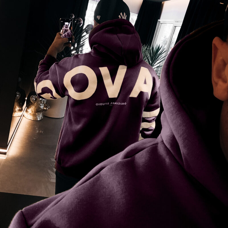 bluza VINTA MEN 230 Bluza męska VINTA MEN 2026 Śliwkowa