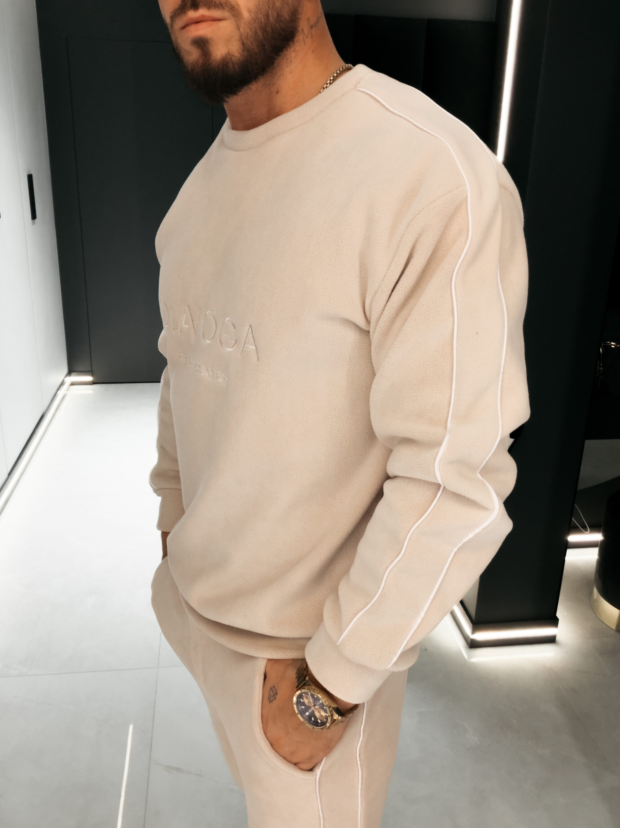 Komplet męski LENTO MEN 2026 Beżowy