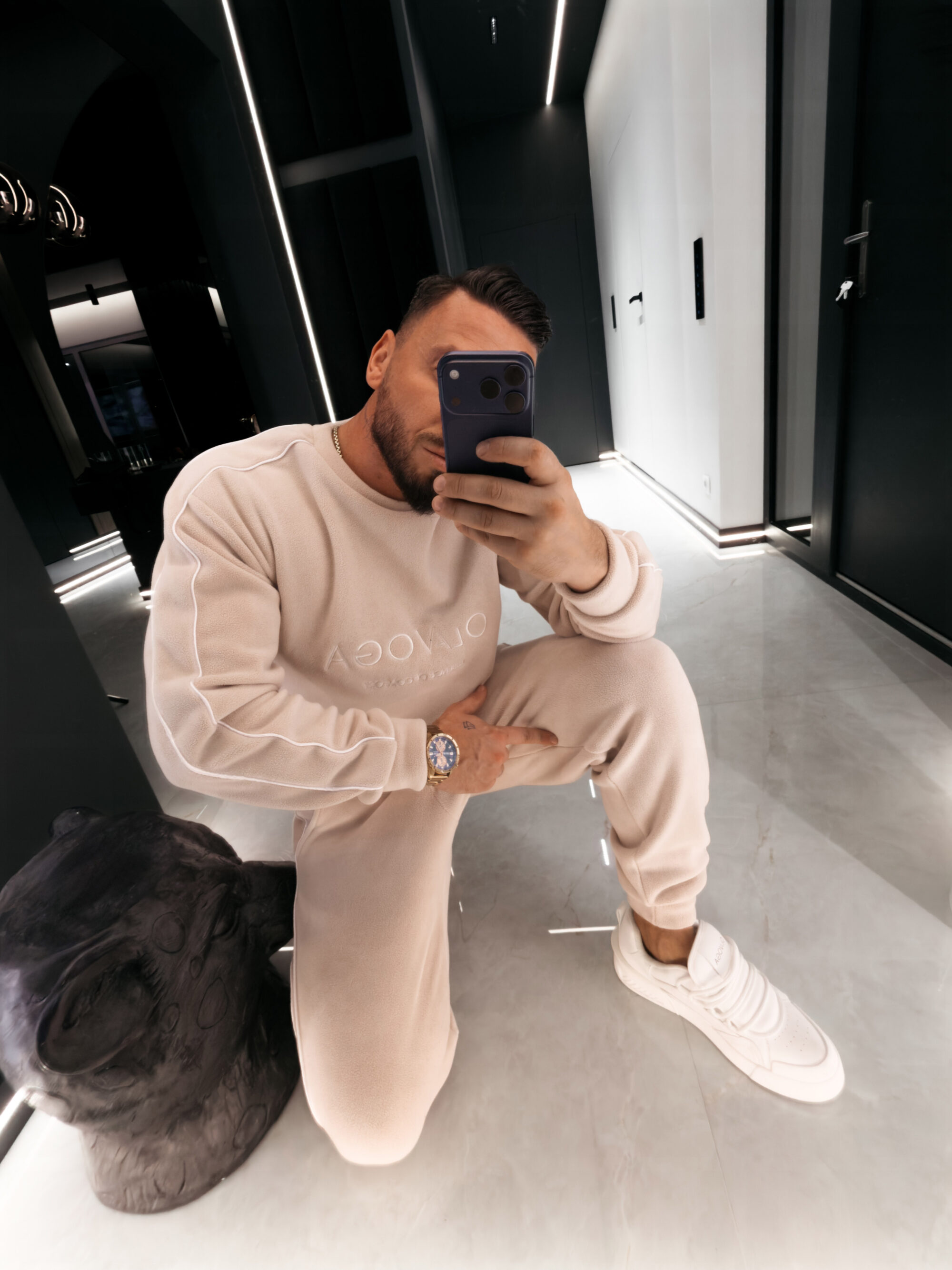 Komplet męski LENTO MEN 2026 Beżowy