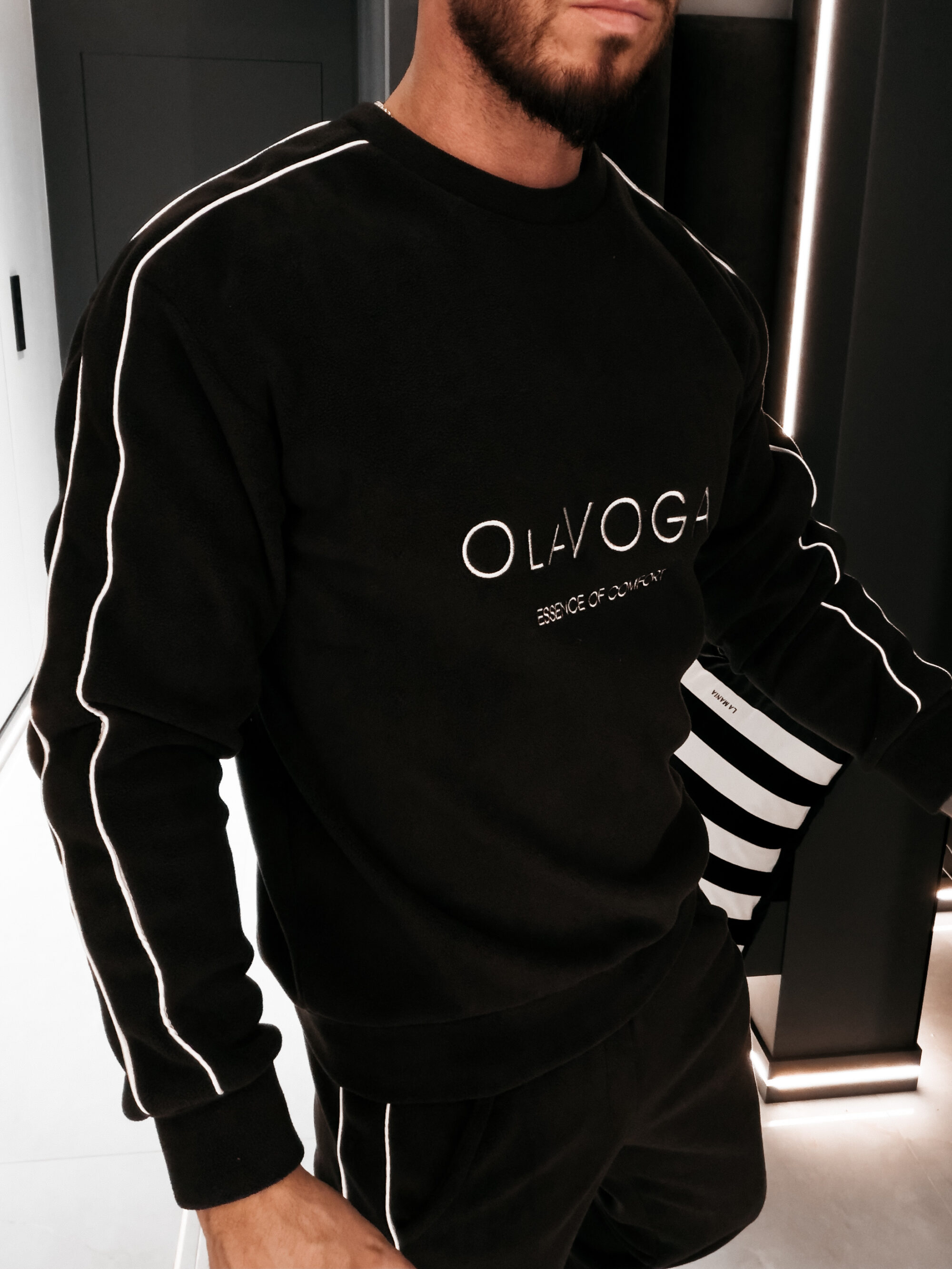 Komplet męski LENTO MEN 2026 Czarny