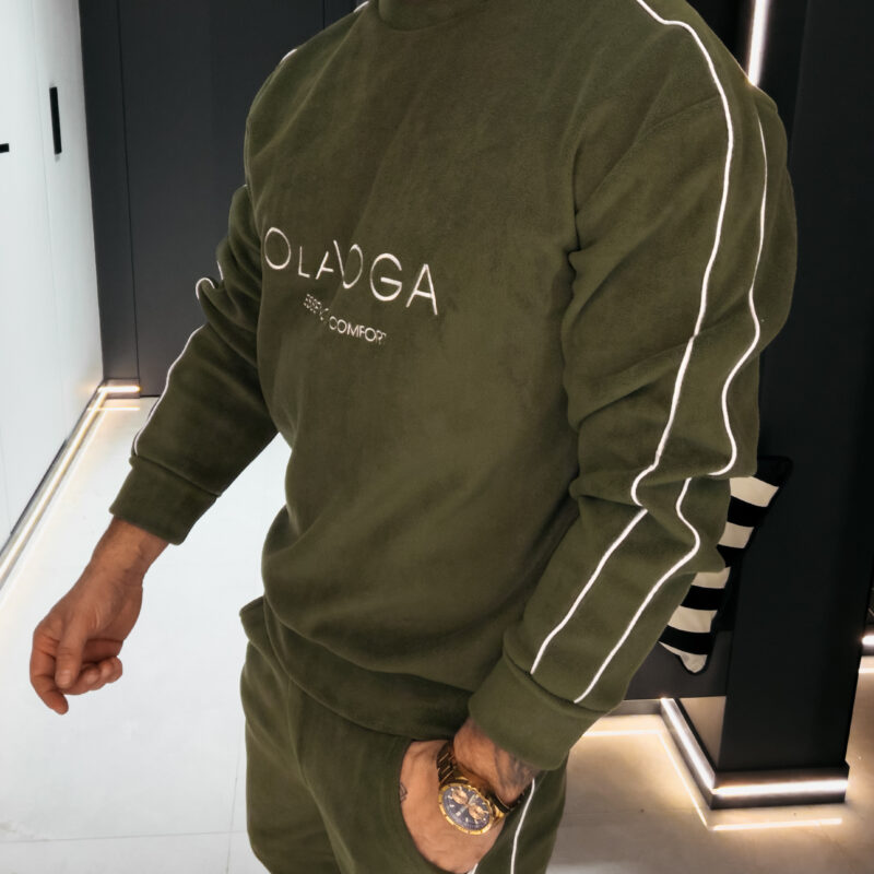 komplet LENTO MEN 871 Komplet męski LENTO MEN 2026 Zielony