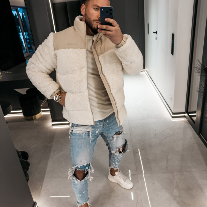 Kurtka męska VAAS 2026 Beż - Ecru