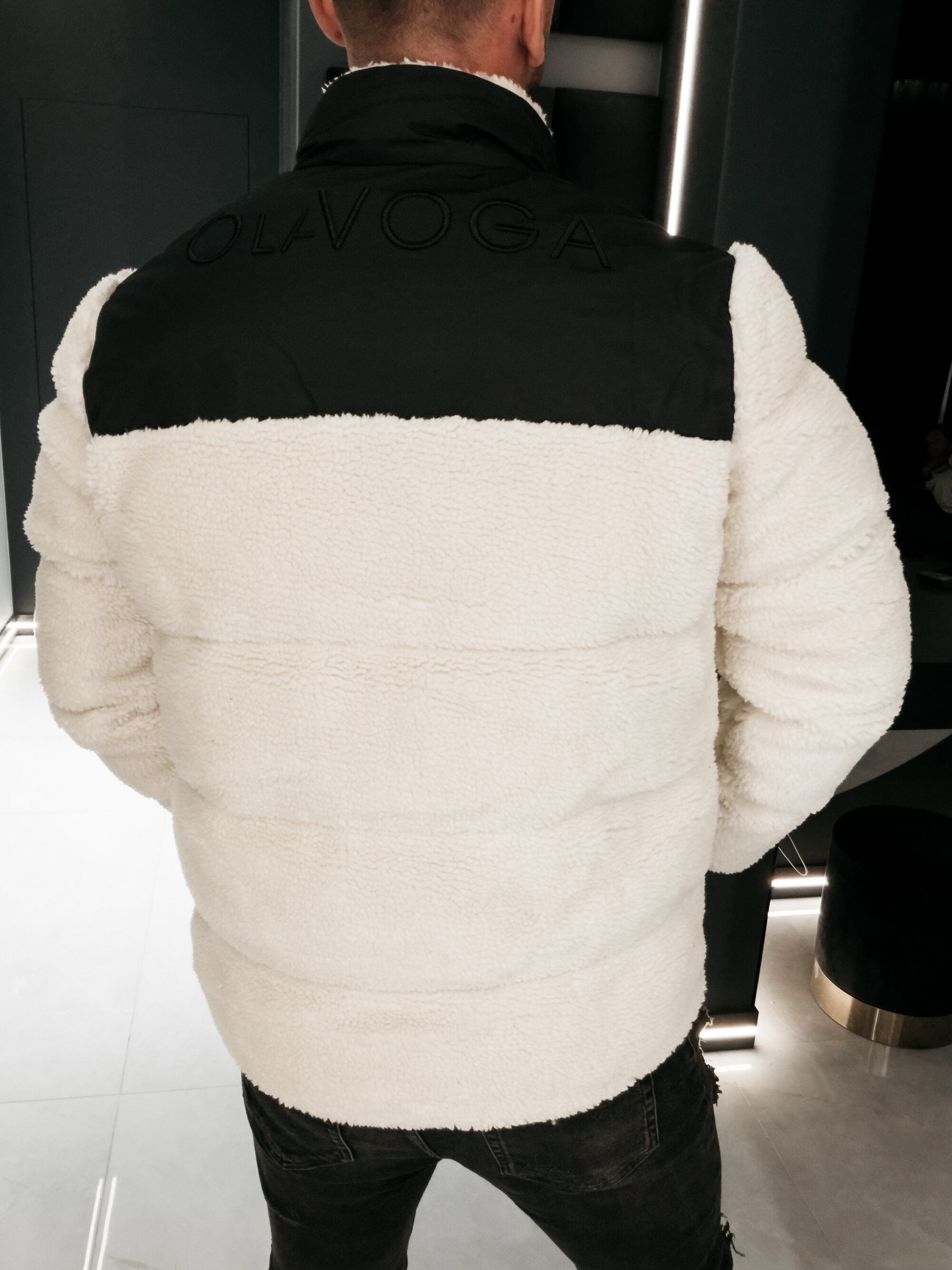 kurtka VAAS 873 Kurtka męska VAAS 2026 Czarna - Ecru