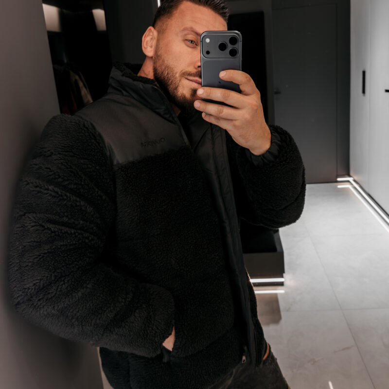 kurtka VAAS 879 Kurtka męska VAAS 2026 Czarno - Czarna