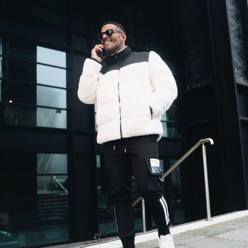 Processed with VSCO with a6 preset Kurtka męska VAAS 2026 Czarna - Ecru