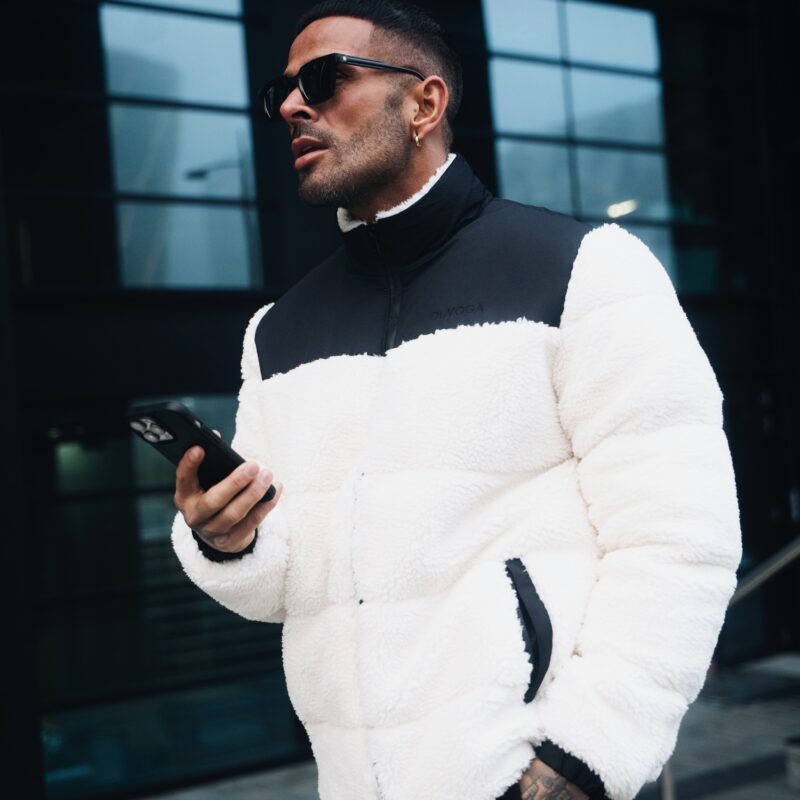 Processed with VSCO with a6 preset Kurtka męska VAAS 2026 Czarna - Ecru