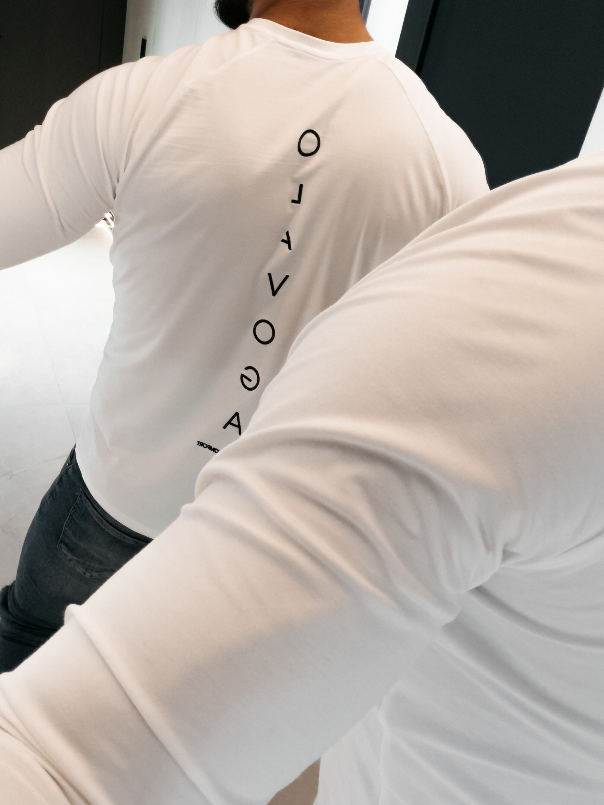 Longsleeve męski MIRE 2026 Ecru