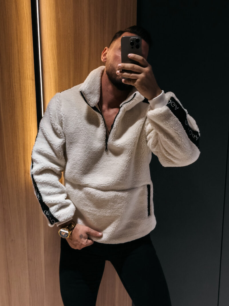 Polar męski SETTLINE 2026 Ecru