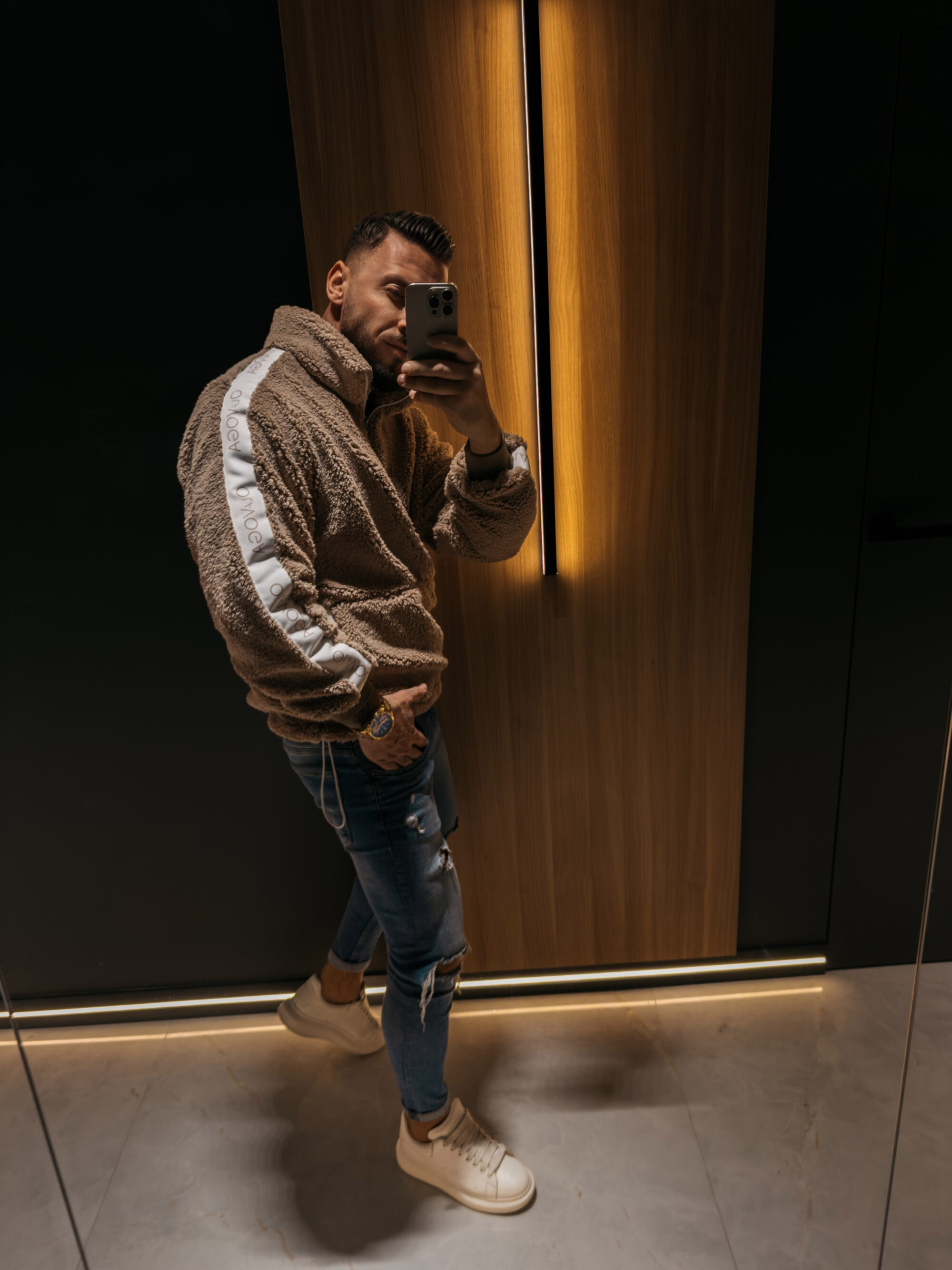 Polar męski SETTLINE 2026 Beżowy