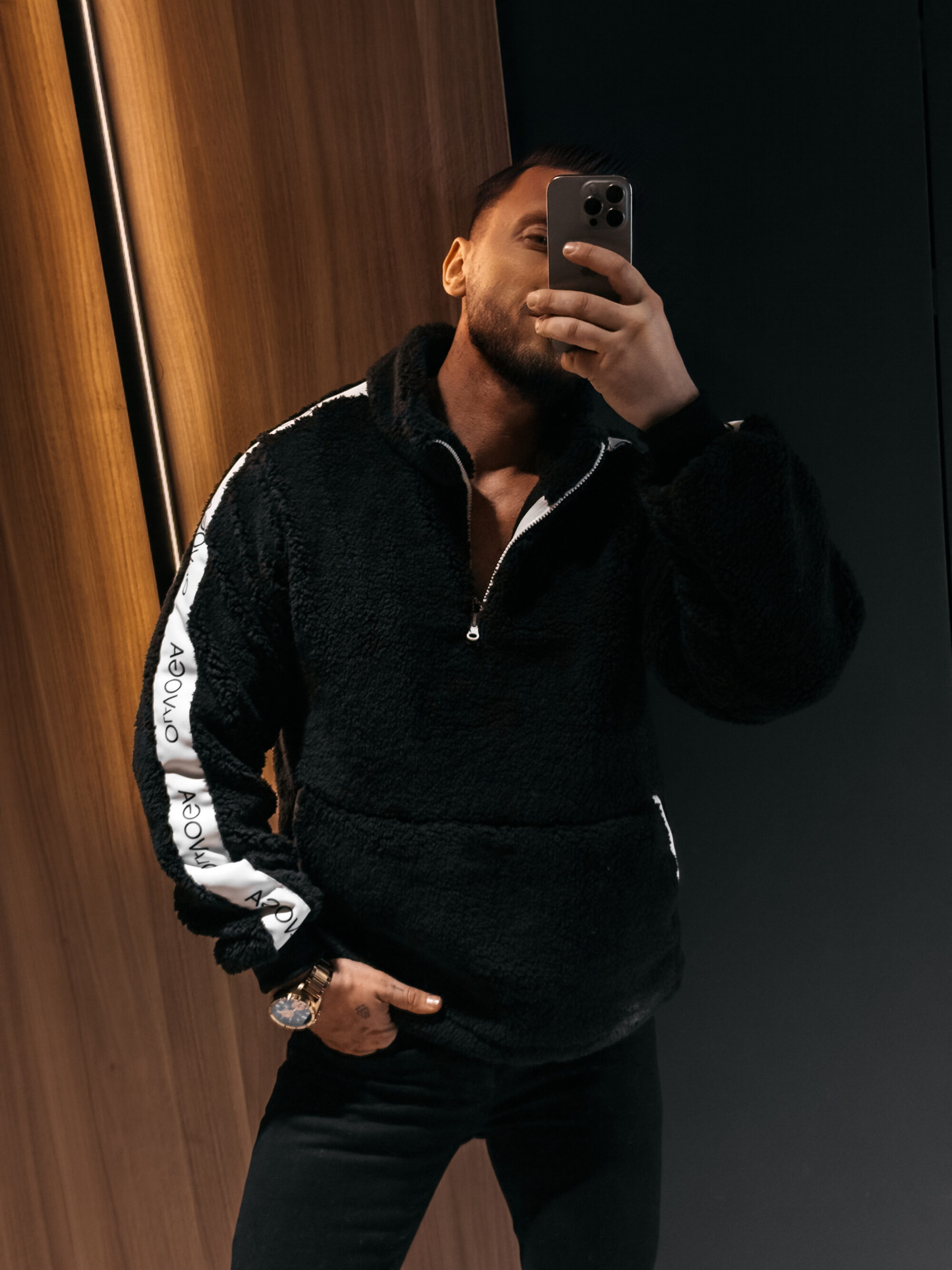 Polar męski SETTLINE 2026 Czarny