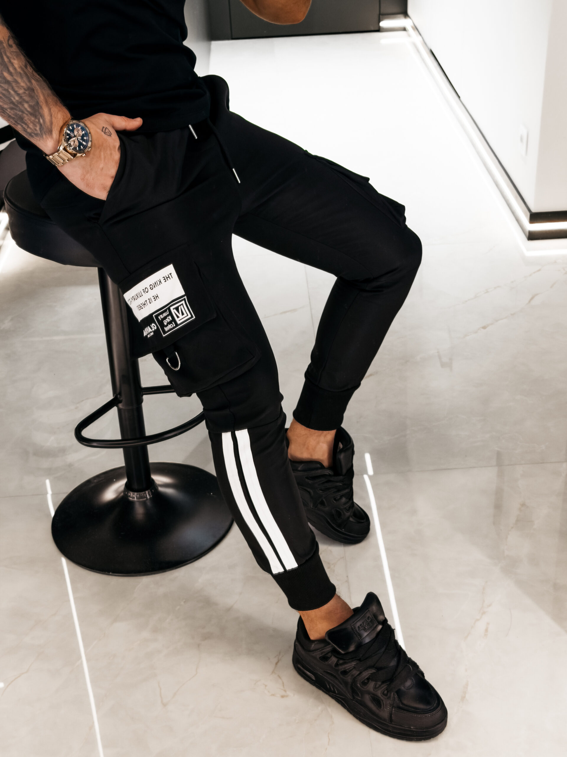 spodnie CASTON 850 Spodnie męskie CASTON 2026 Czarne