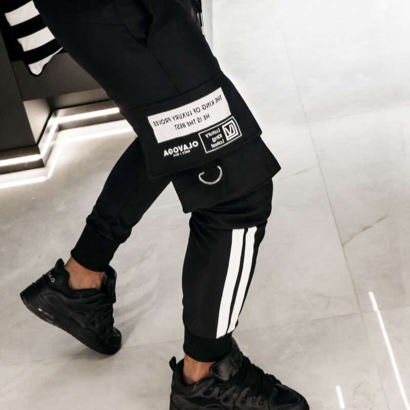 spodnie CASTON 851 Spodnie męskie CASTON 2026 Czarne