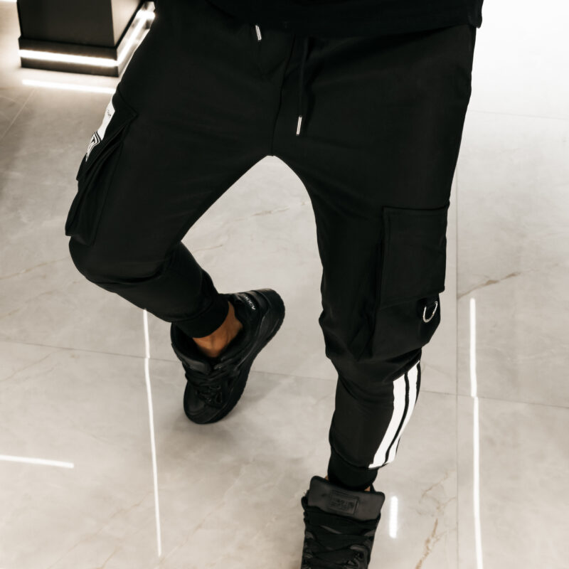 spodnie CASTON 853 Spodnie męskie CASTON 2026 Czarne