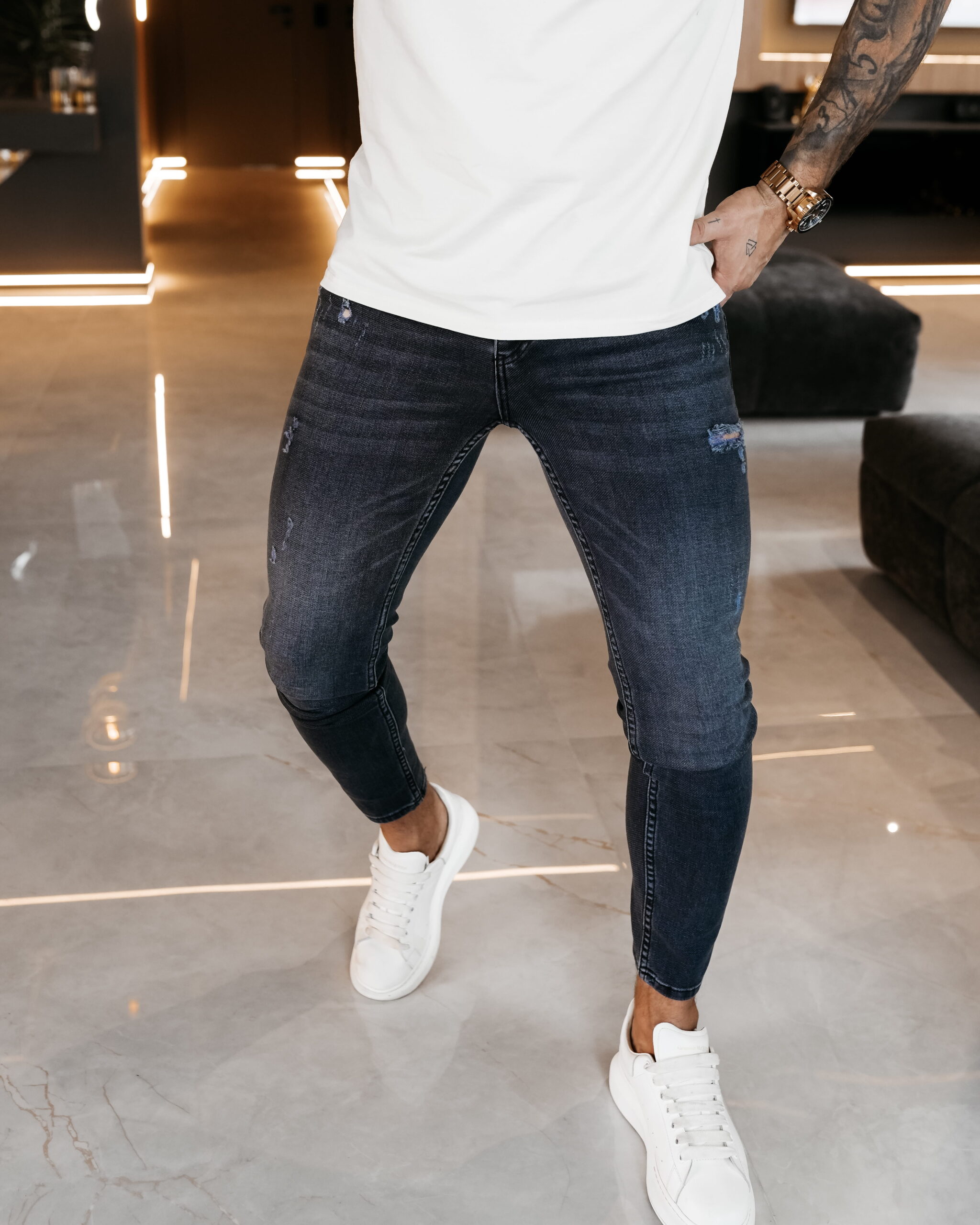 Spodnie męskie SPEED 2026 Ciemno Niebieskie