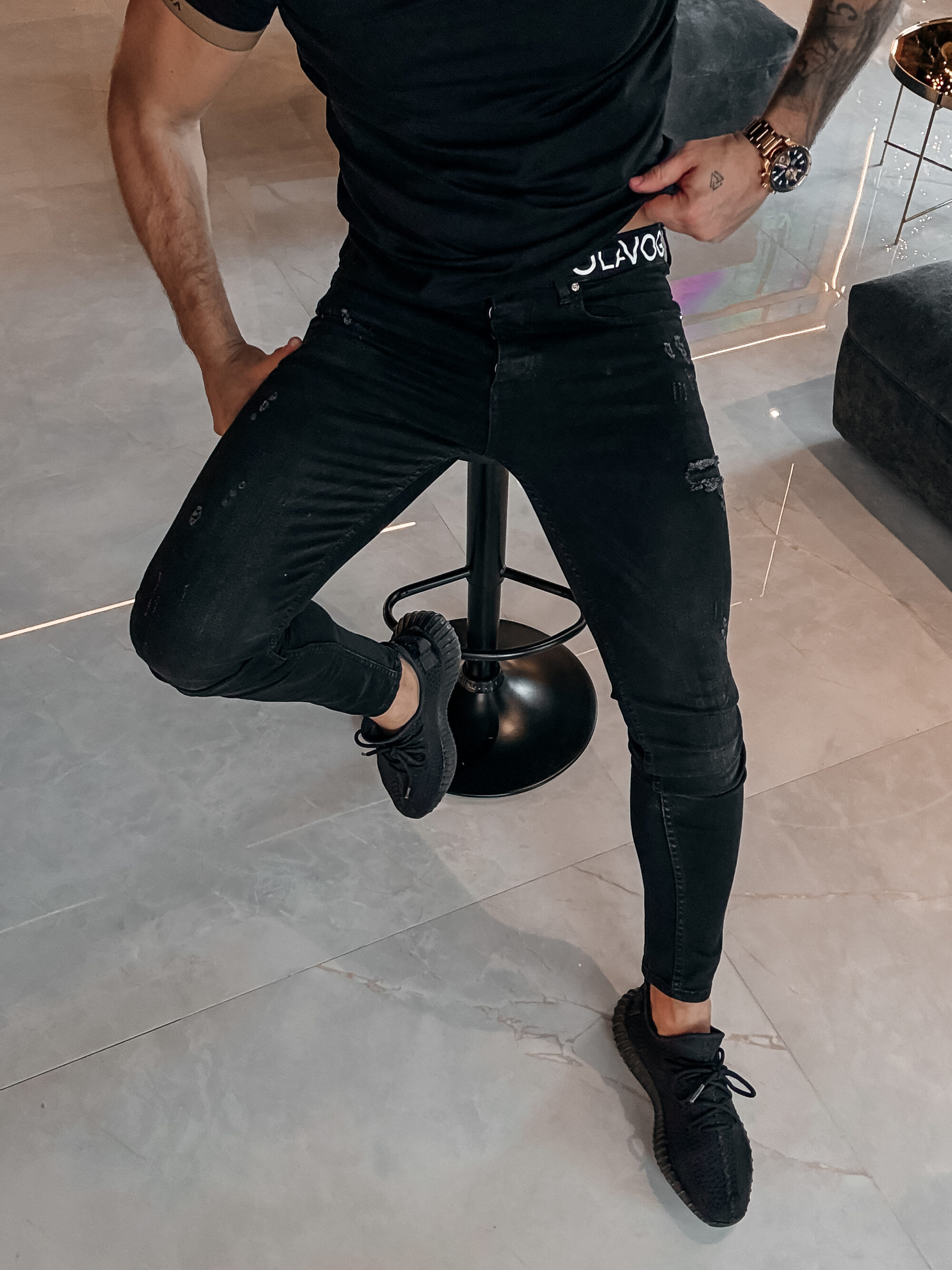 spodnie SPEED 221 Spodnie męskie SPEED 2026 Czarne