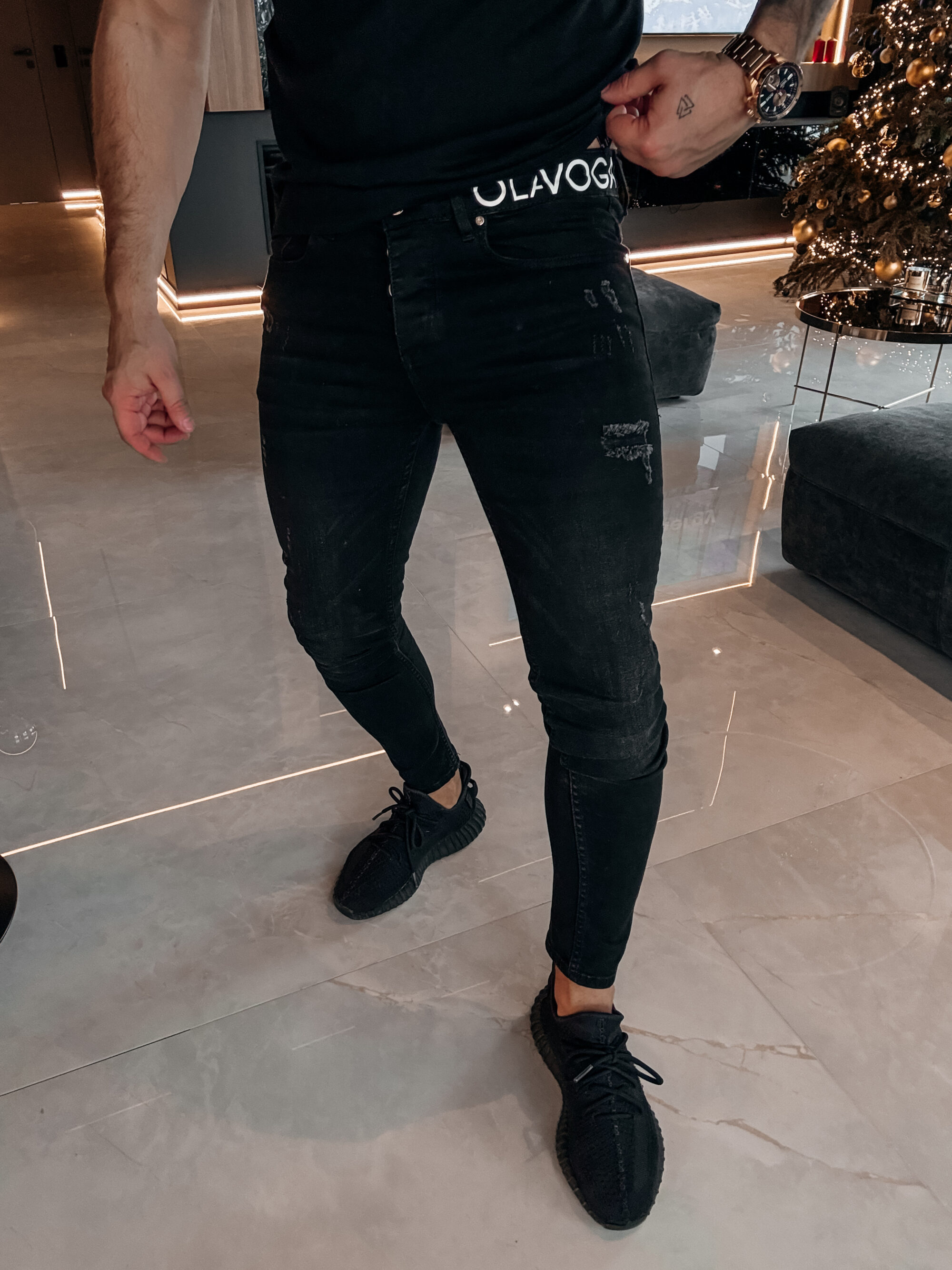 spodnie SPEED 222 Spodnie męskie SPEED 2026 Czarne