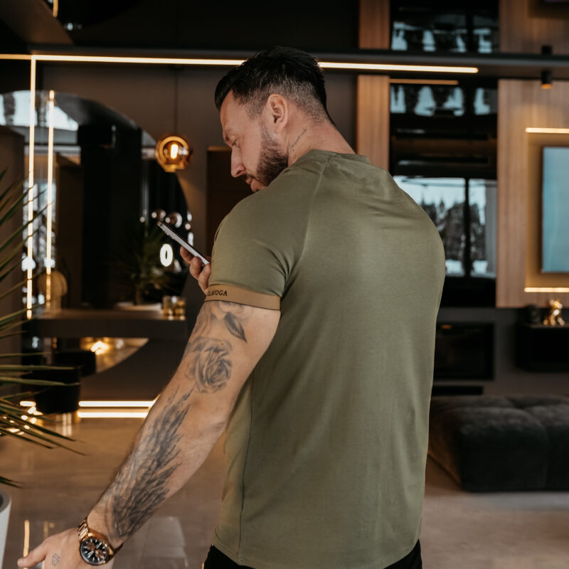 T-shirt męski RAYSIER 2026 Khaki