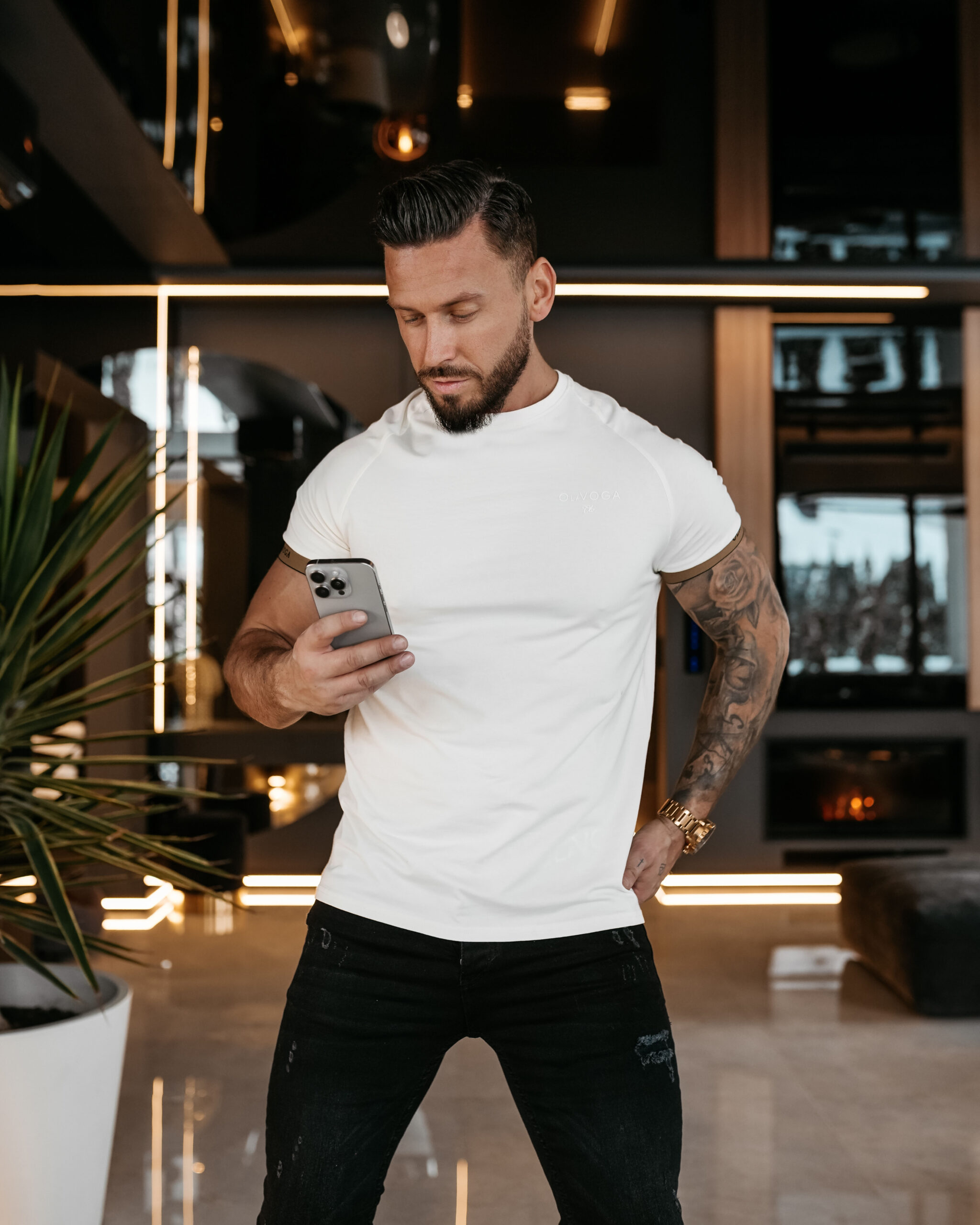 t-shirt RAYSIER 196 T-shirt męski RAYSIER 2026 Ecru