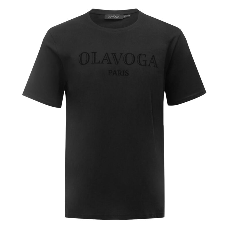 KAAR black T-shirt męski KAAR 2026 Czarny