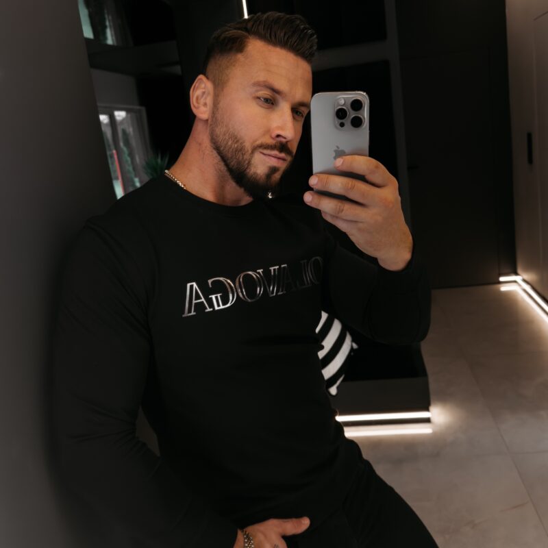 Bluza męska BARDI 2026 Czarna