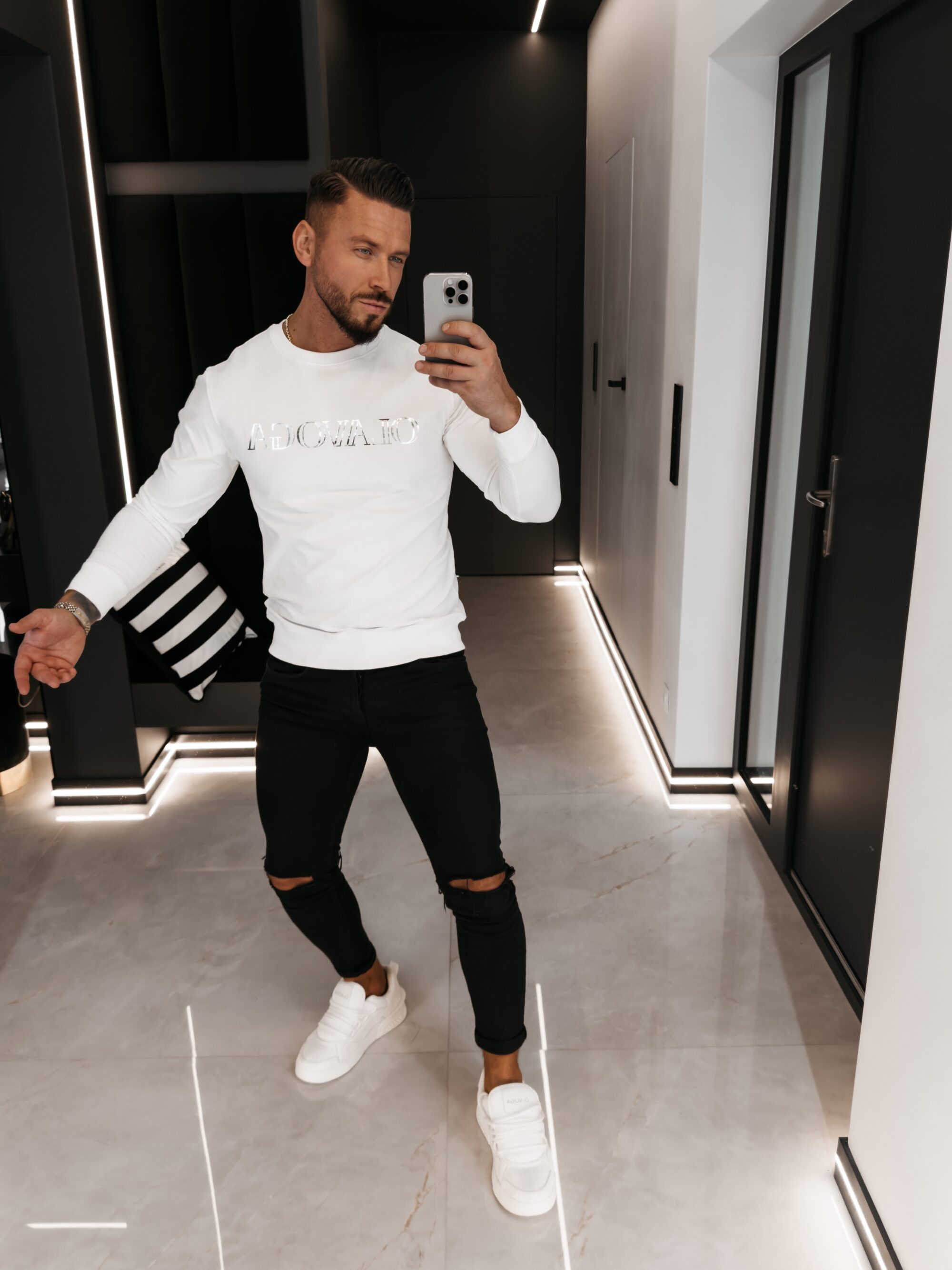 Bluza męska BARDI 2026 Ecru