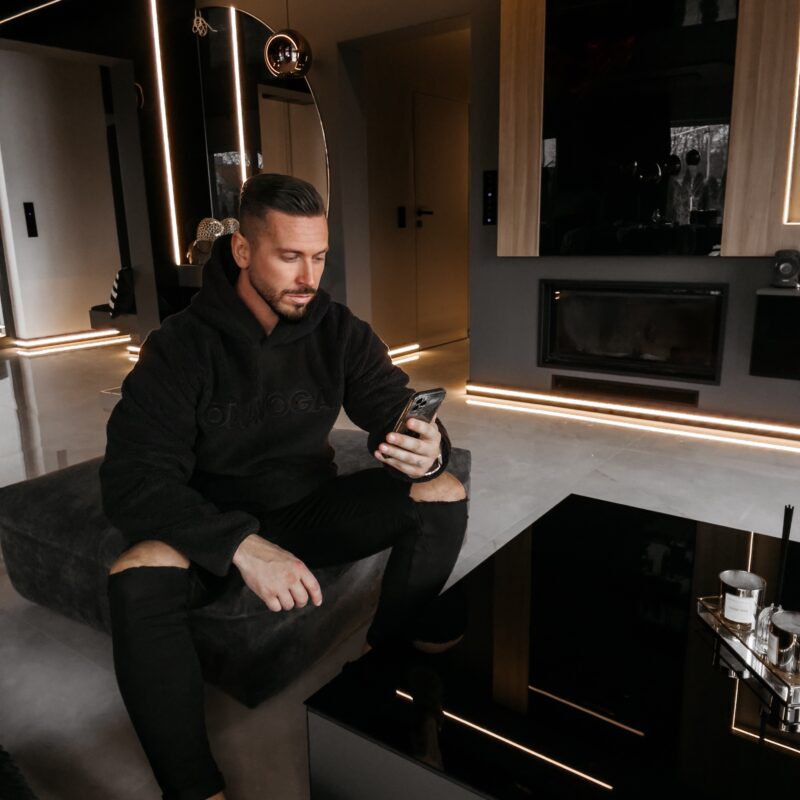 Bluza męska BEARHOOD 2026 Czarna