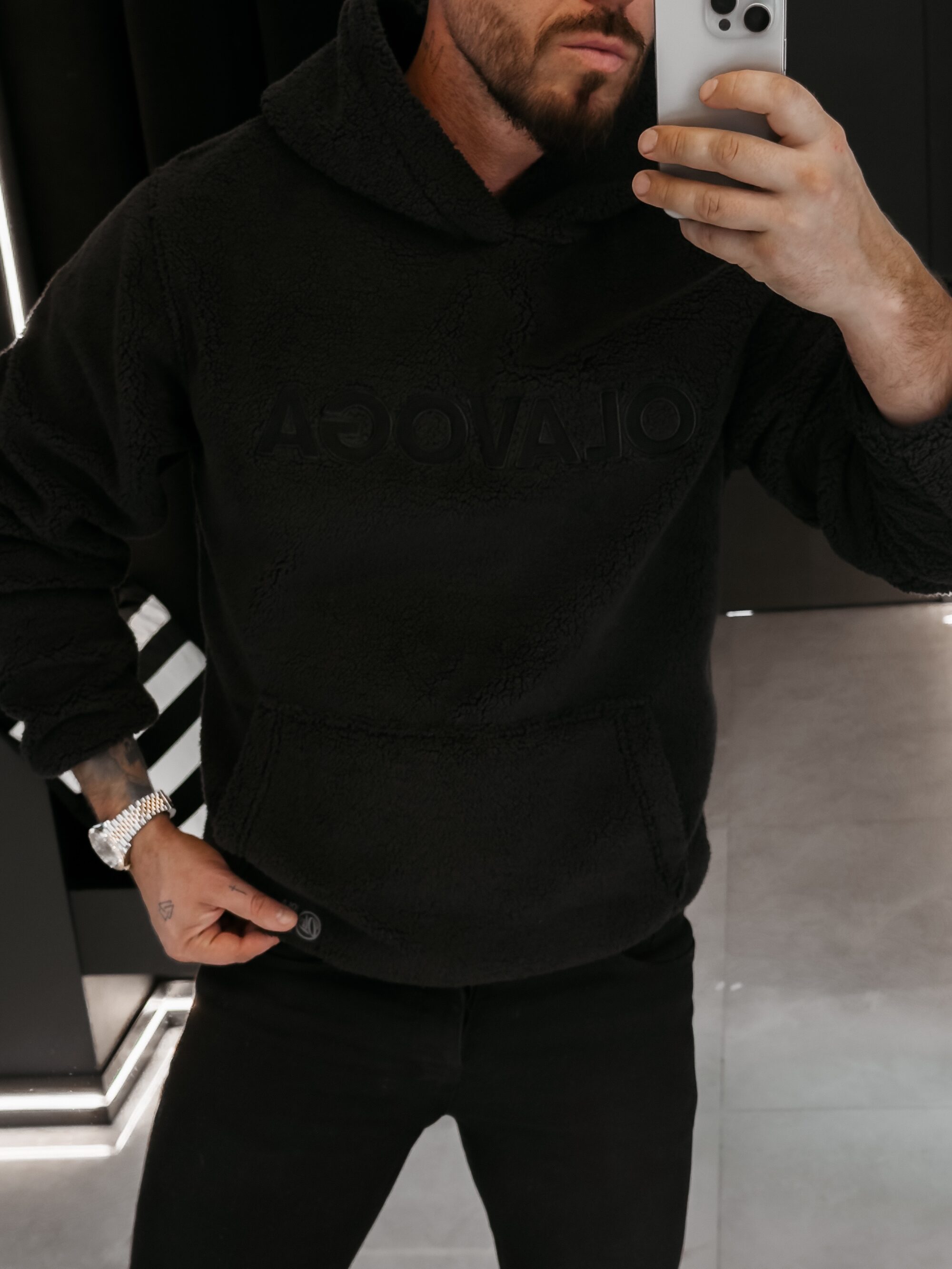 Bluza męska BEARHOOD 2026 Czarna