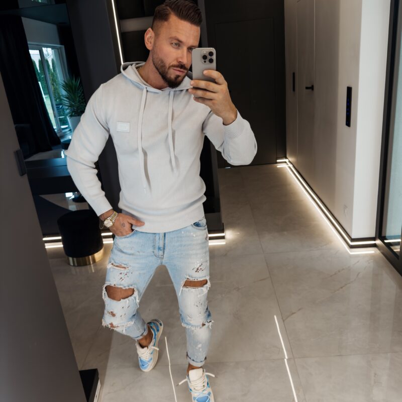 Bluza męska DARU 2026 Sky Blue