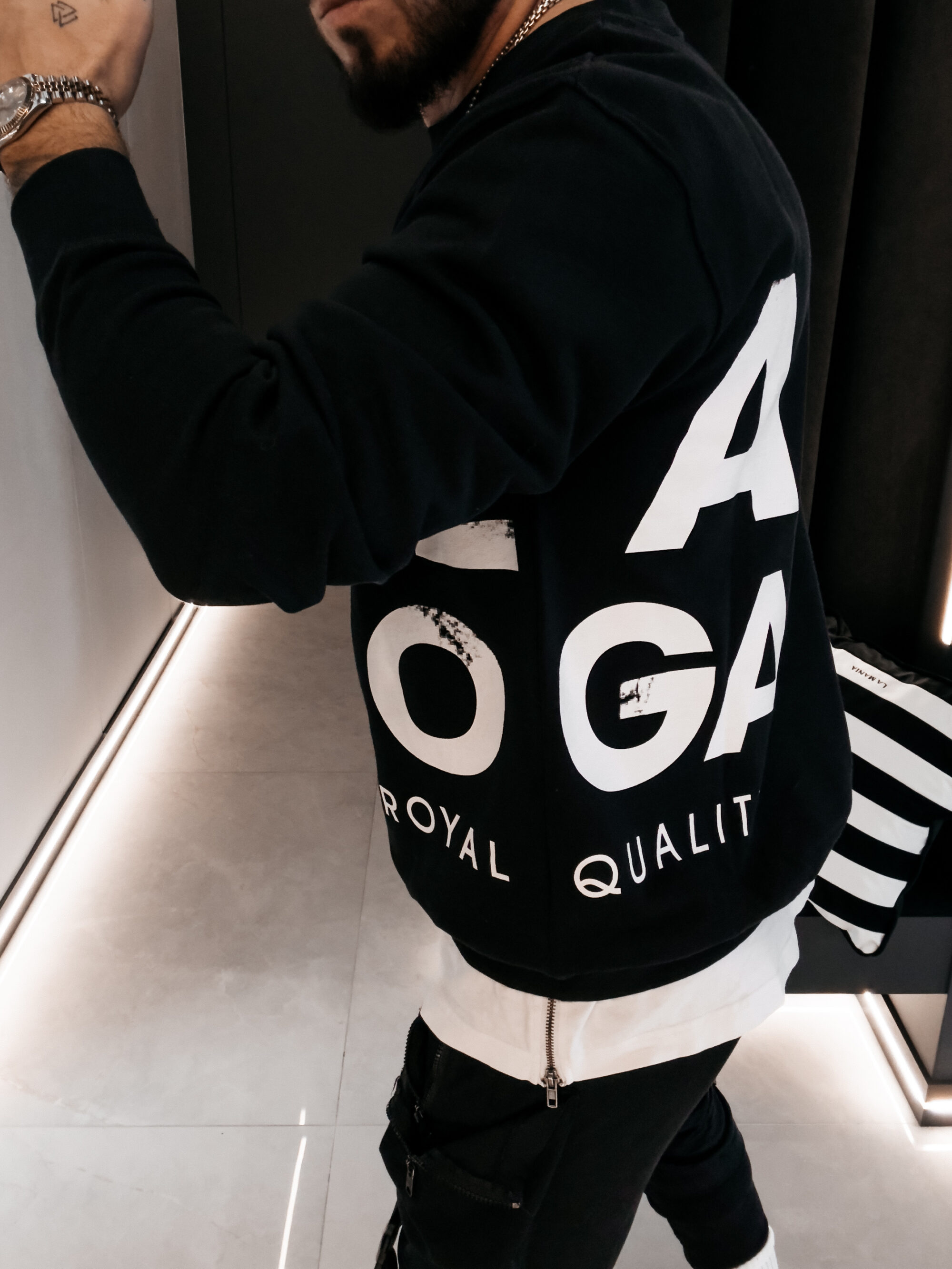 Bluza męska EFFECT 2026 Czarna