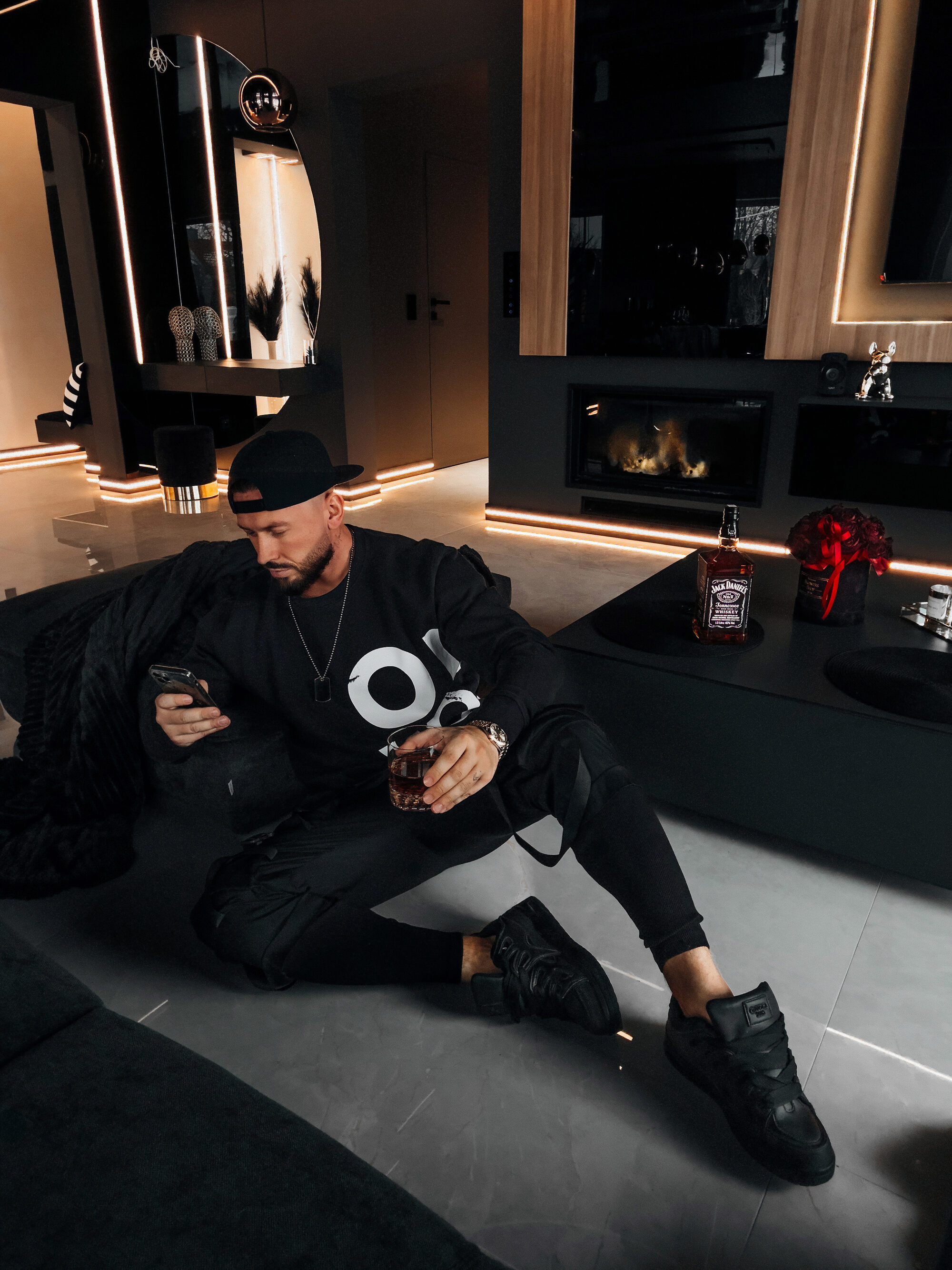 Bluza męska EFFECT 2026 Czarna