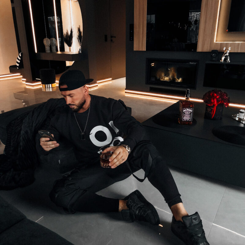 Bluza męska EFFECT 2026 Czarna