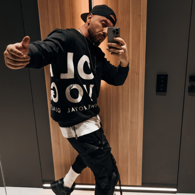 Bluza męska EFFECT 2026 Czarna