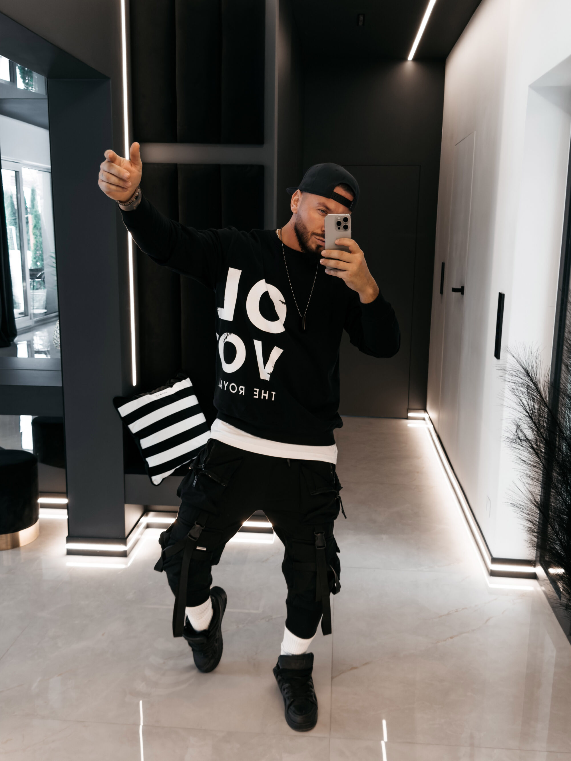 Bluza męska EFFECT 2026 Czarna