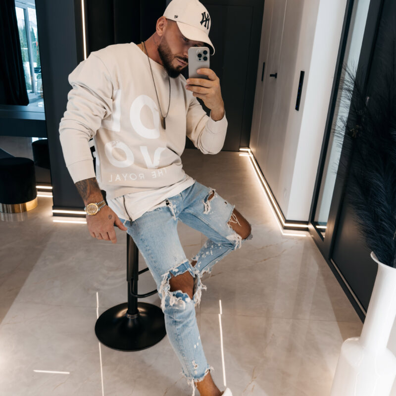 Bluza męska EFFECT 2026 Beżowa