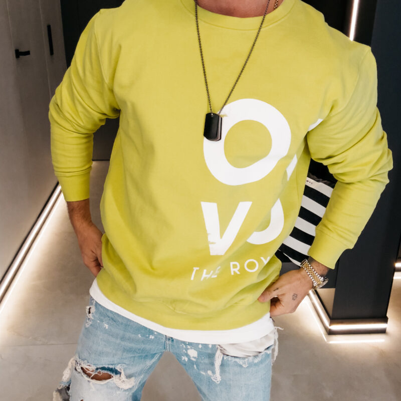 Bluza męska EFFECT 2026 Limonkowa