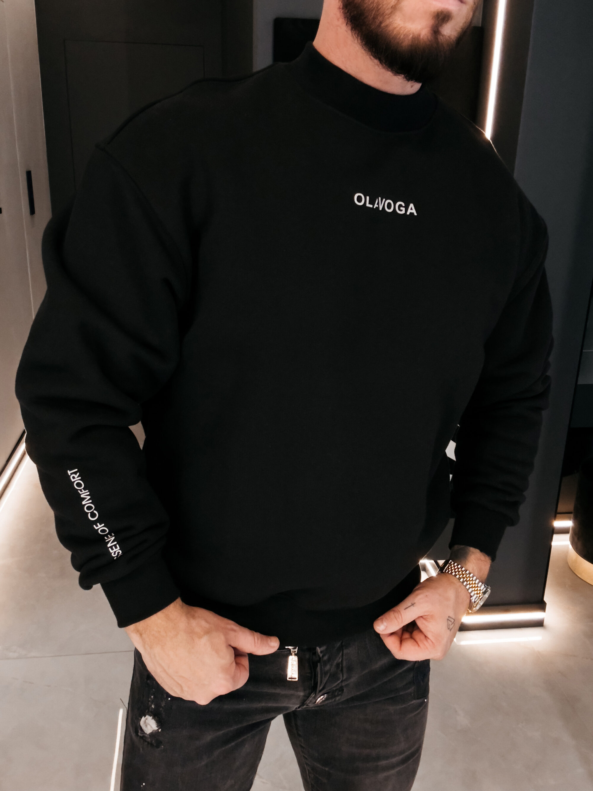 Bluza męska FLASH 2026 Czarna