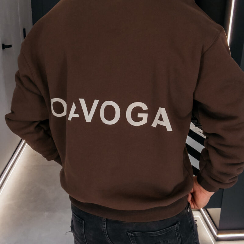 Bluza męska FLASH 2026 Brązowa