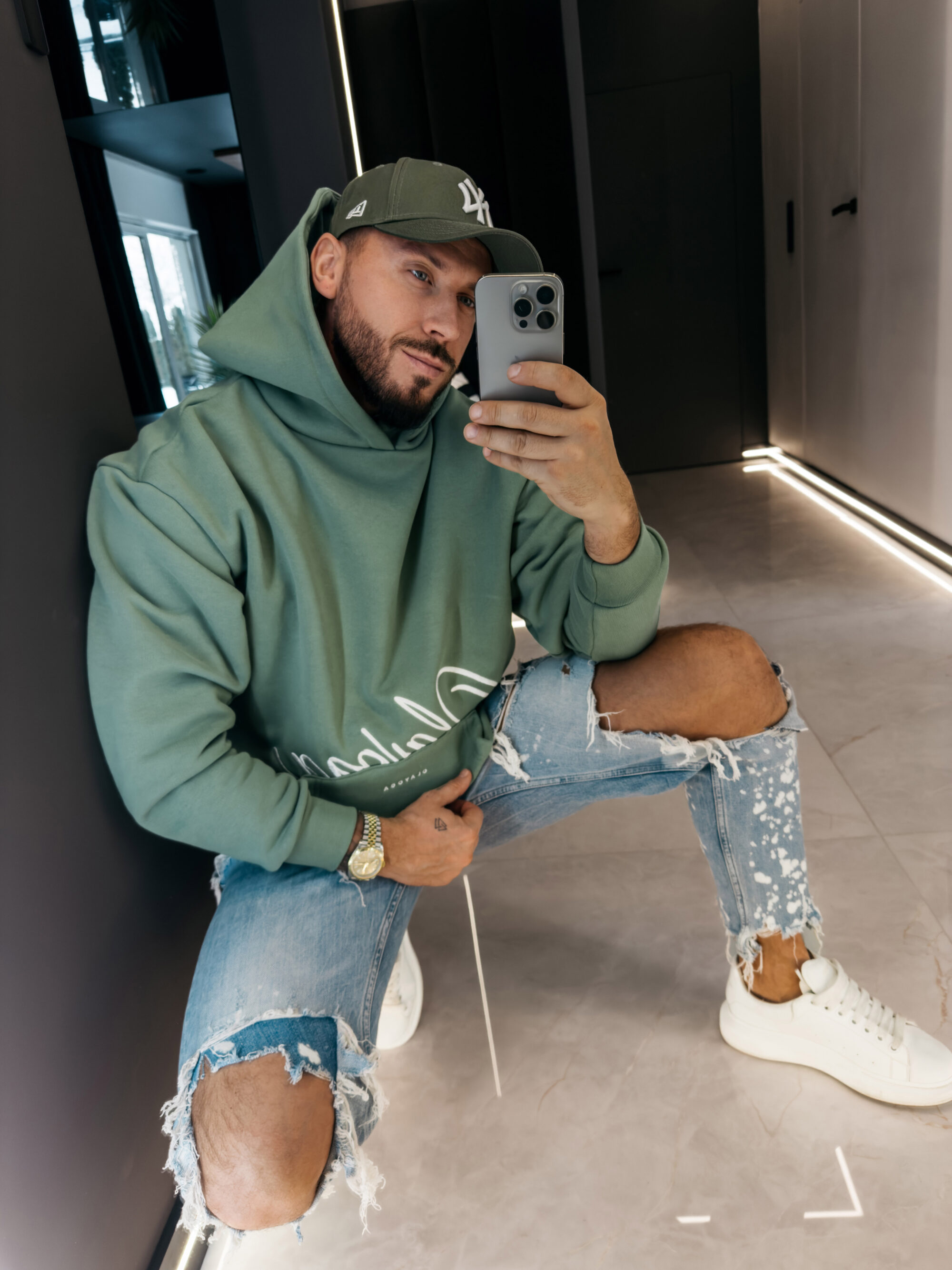 Bluza męska GROUND 2026 Zielona