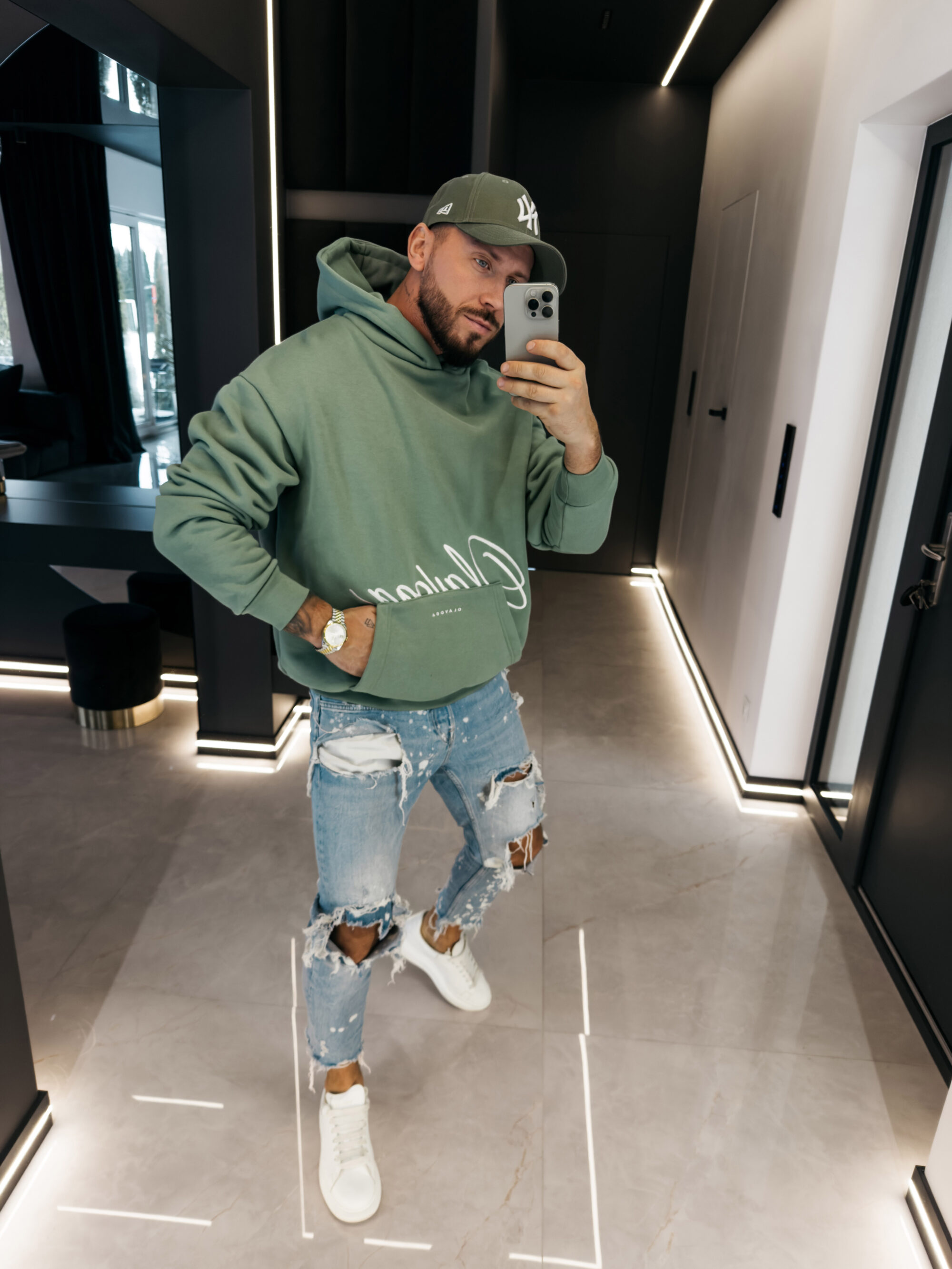 Bluza męska GROUND 2026 Zielona